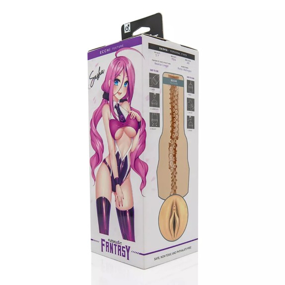 SASHA NAKAMOTO FANTASY FLESHLIGHT A FORMA DI VAGINA