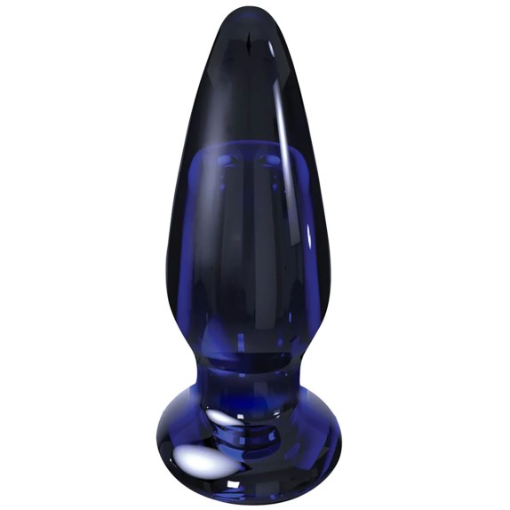 PLUG ANALE IN VETRO VIBRANTE RICARICABILE THE SHINING BUTTOCKS