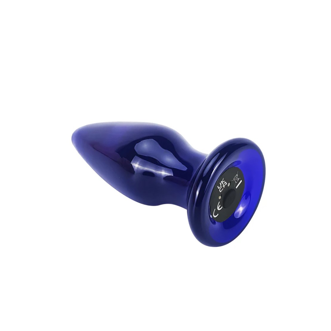 PLUG ANALE IN VETRO VIBRANTE RICARICABILE THE...