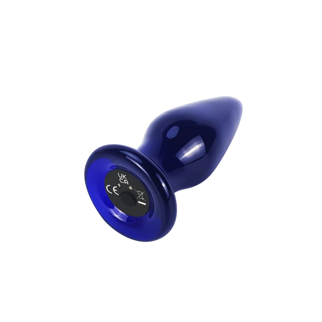 PLUG ANALE IN VETRO VIBRANTE RICARICABILE THE...