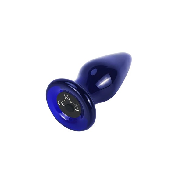 PLUG ANALE IN VETRO VIBRANTE RICARICABILE THE SHINING BUTTOCKS