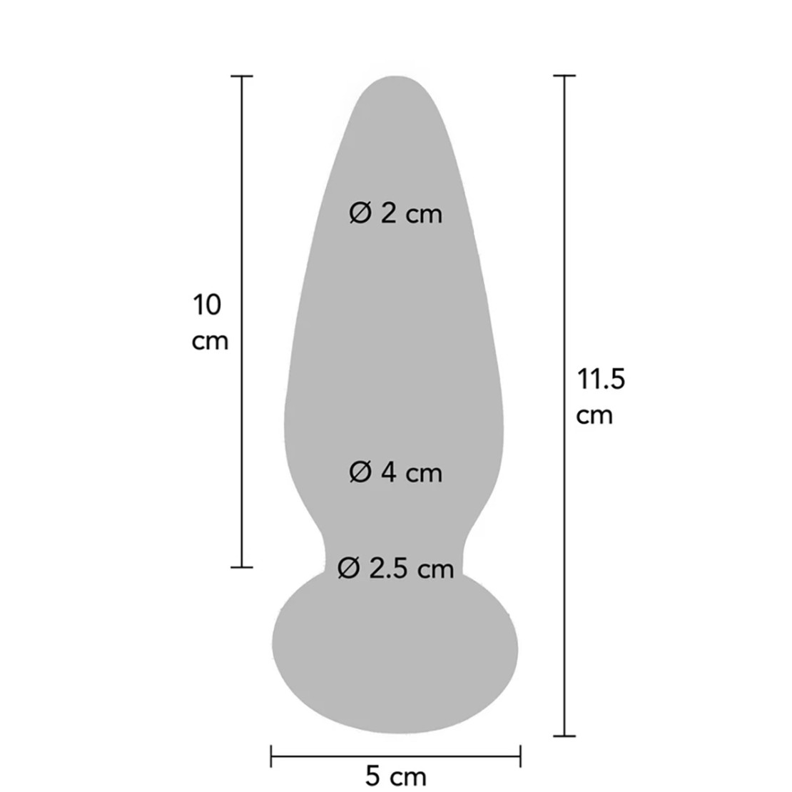 PLUG ANALE IN VETRO VIBRANTE RICARICABILE THE...
