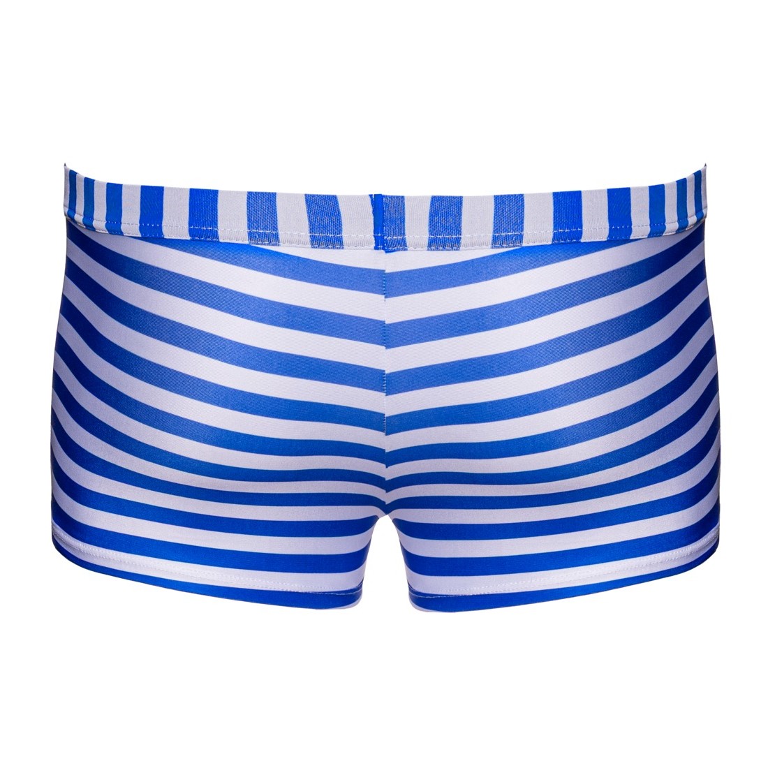 BOXER A RIGHE CON CERNIERA APRIBILE E POLSINI...