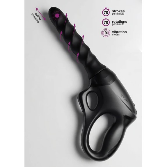 copy of SEX MACHINE PICCOLA CANDENCE PRO+ CON DOPPIO MOVIMENTO E VIBRAZIONE E VENTOSA