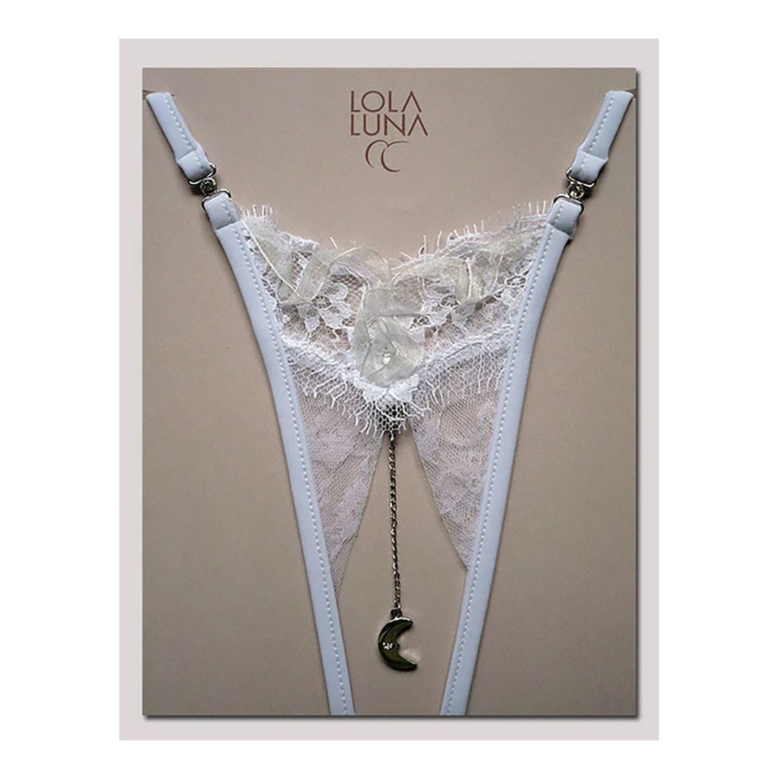 PERIZOMA SEXY DA DONNA APERTO BIANCO CON...