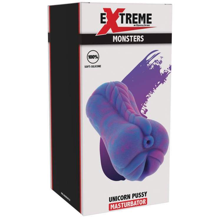 MASTURBATORE UNICORNO CON VAGINA E ANO PENETRABILI...