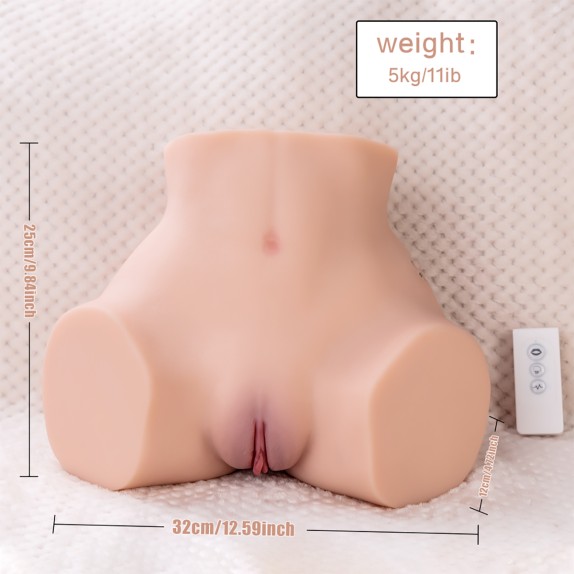 copy of LORNA BACINO REALISTICO CON SUZIONE E VIBRAZIONE WIRELESS 2 FORI