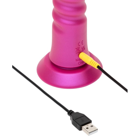 VIBRATORE JIGGLE CON MOVIMENTO A SPINTA E VIBRAZIONE ROMP