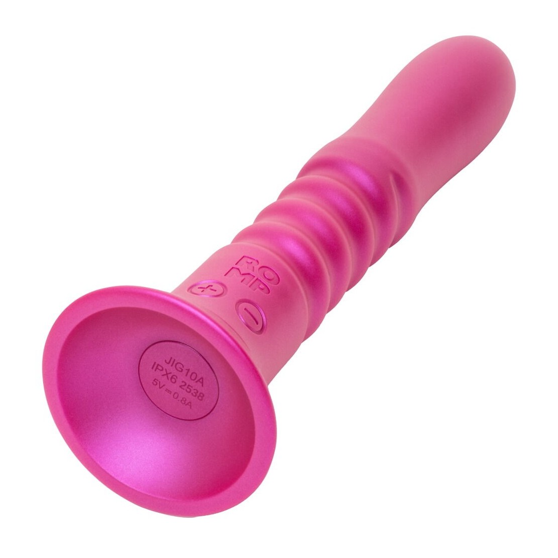 VIBRATORE JIGGLE CON MOVIMENTO A SPINTA E...