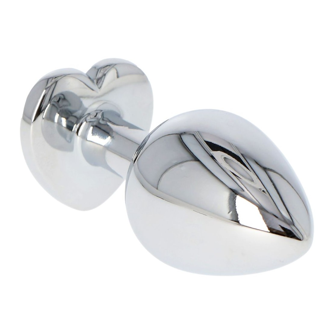 PLUG ANALE IN METALLO CON GIOIELLO A FORMA DI...