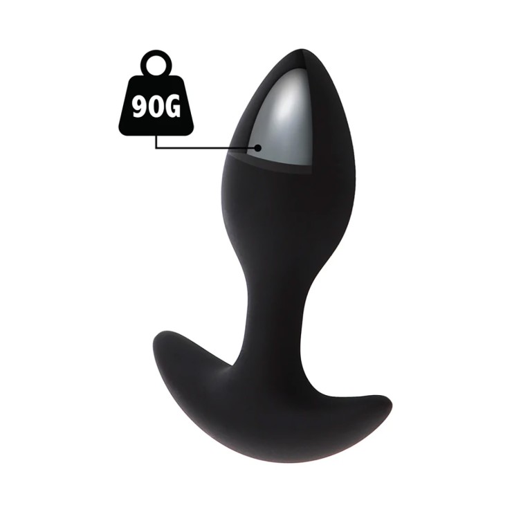 PLUG ANALE IN SILICONE LIQUIDO CON PESO INTERNO 90G... 2