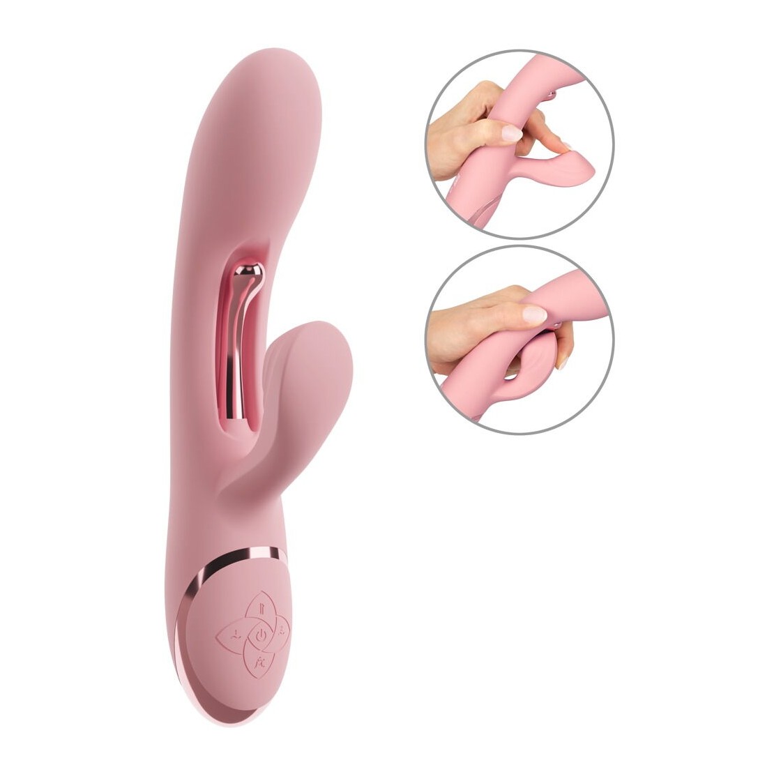 VIBRATORE RABBIT AVENOR CON STIMOLAZIONE PUNTO...