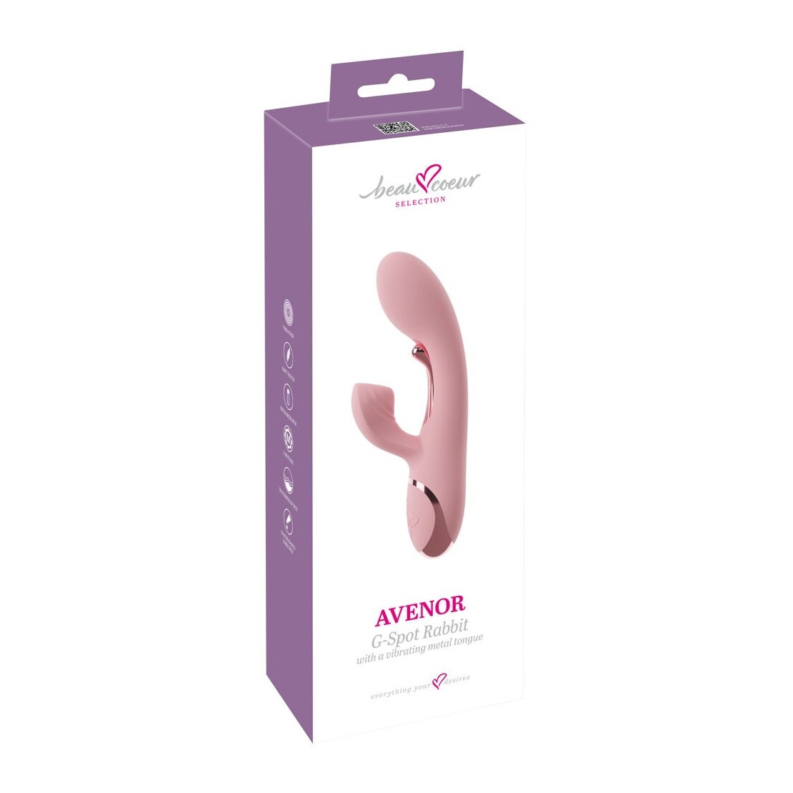 VIBRATORE RABBIT AVENOR CON STIMOLAZIONE PUNTO...