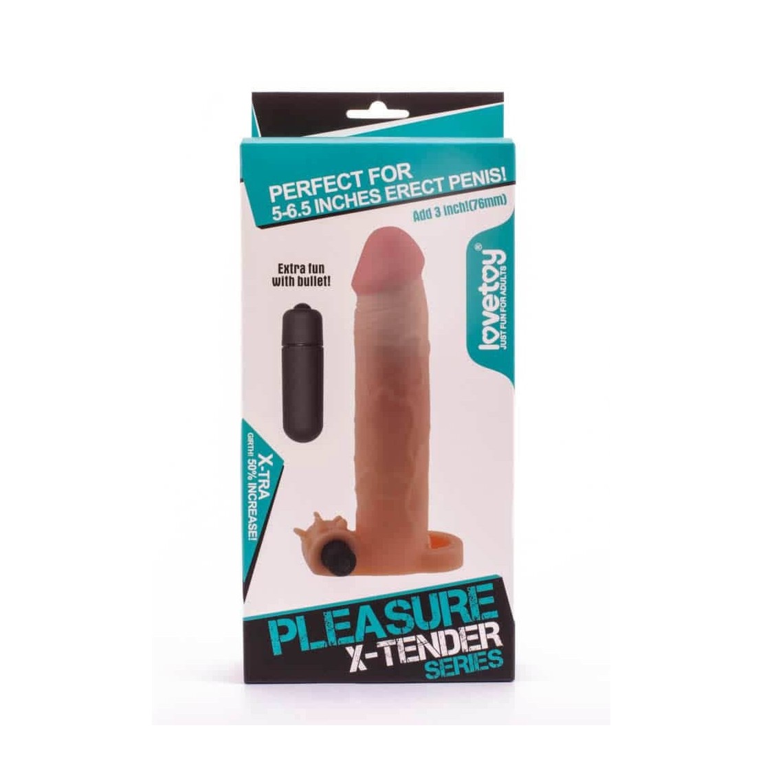 PROLUNGA DA INDOSSARE NEL PENE SEX TOY CON STIMOLAZIONE CLITORIDEA