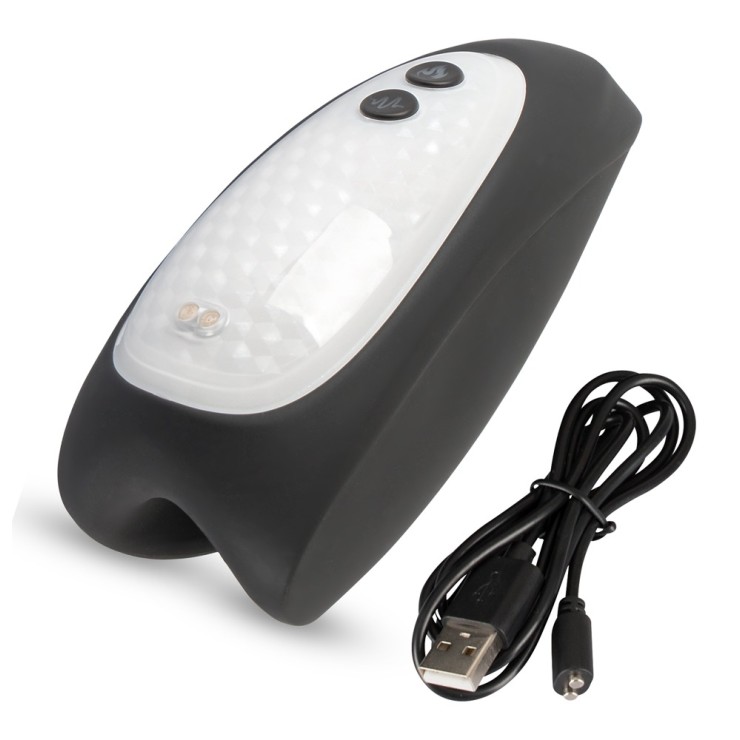 MASTURBATORE VIBRANTE PER UOMO SEX TOY SCALDANTE F-SPOT 2