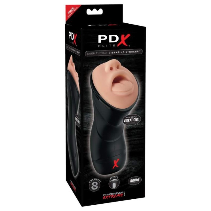 MASTURBATORE PER UOMO SEX TOY VIBRANTE GOLA PROFONDA 2
