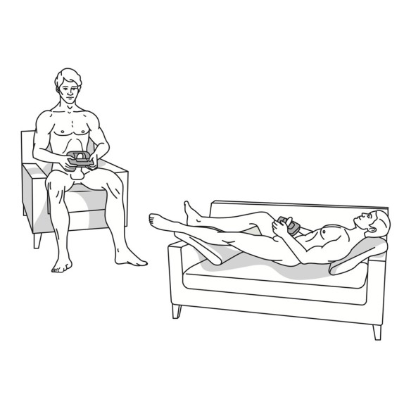 MASTURBATORE UOMO CON ROTAZIONE E SUZIONE SEX TOY ORCTAN