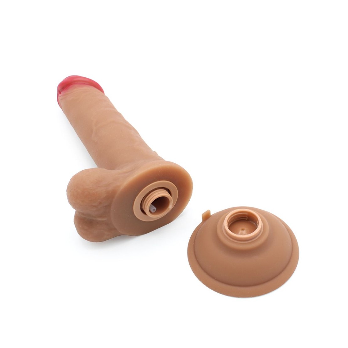 DILDO REALISTICO VIBRANTE USB CHE SPRUZZA CON...