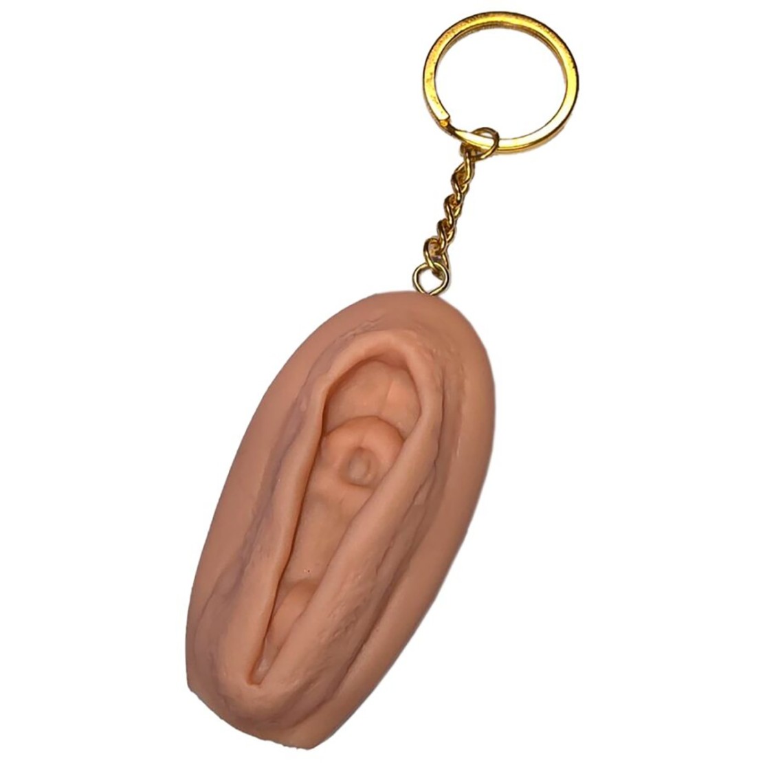 PORTACHIAVE A FORMA DI VAGINA IN DUE COLORI...