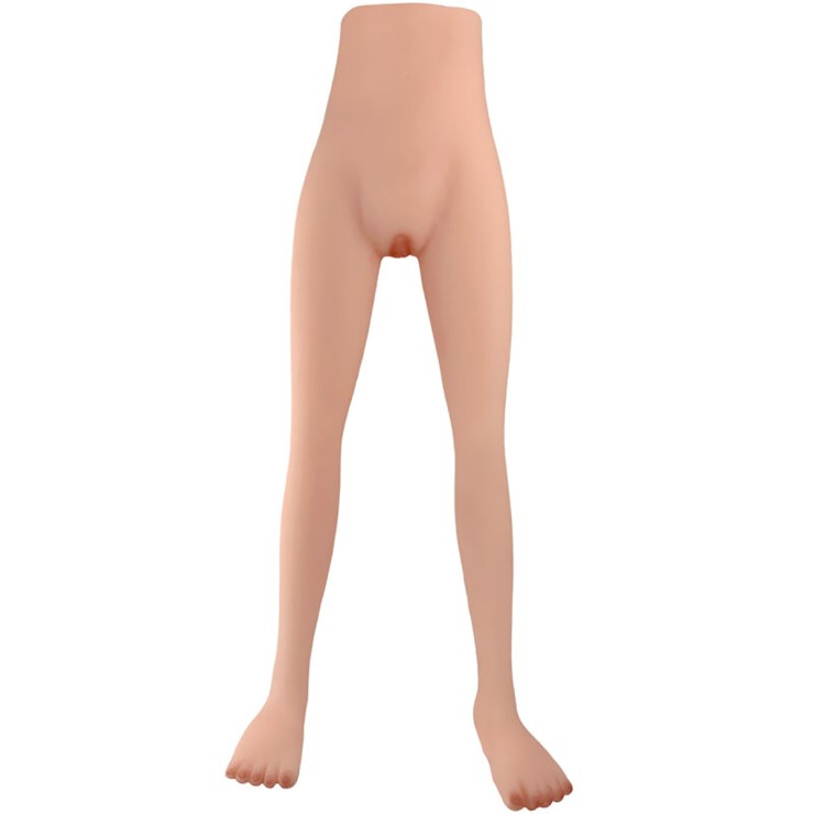 GAMBE FEMMINILI IN SILICONE CON VAGINA E ANO PENETRABILI...