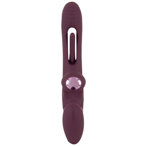 STRAPLESS CON LINGUA INTERNA E STIMOLATORE CLITORIDEO WIRELESS