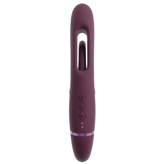 STRAPLESS CON LINGUA INTERNA E STIMOLATORE CLITORIDEO WIRELESS
