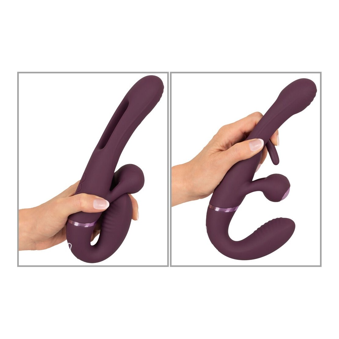 STRAPLESS CON LINGUA INTERNA E STIMOLATORE...