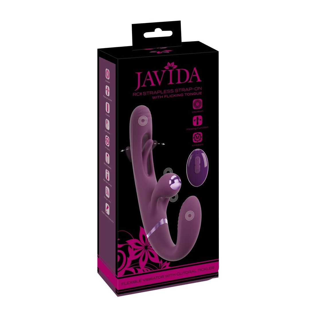 STRAPLESS CON LINGUA INTERNA E STIMOLATORE...