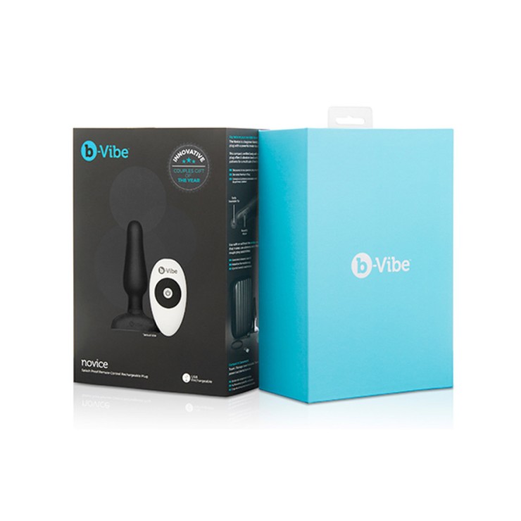 TAPPO ANALE IN SILICONE CON TELECOMANDO WIRELESS B-VIBE...