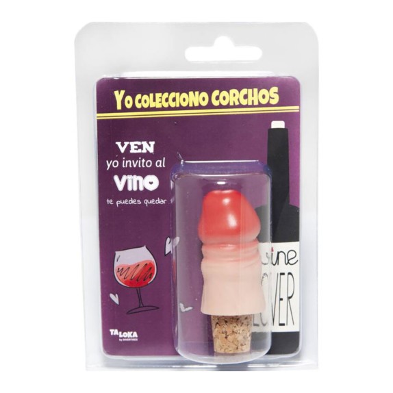 TAPPO DI SUGHERO A FORMA DI PENE GADGET SEXY TALOKA