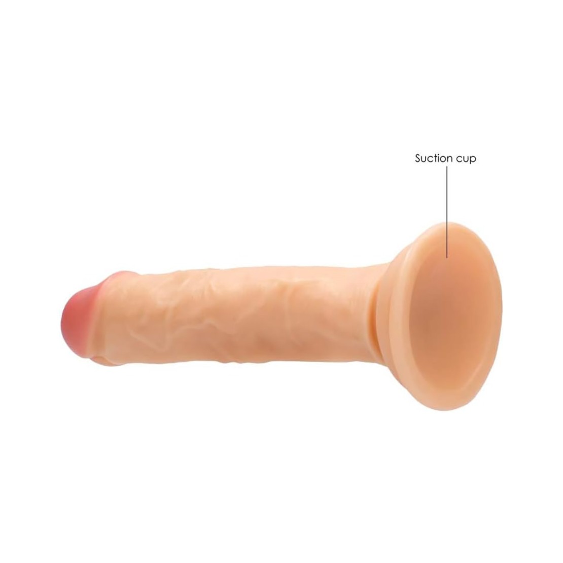 FALLO REALISTICO CON VENTOSA 23 CM