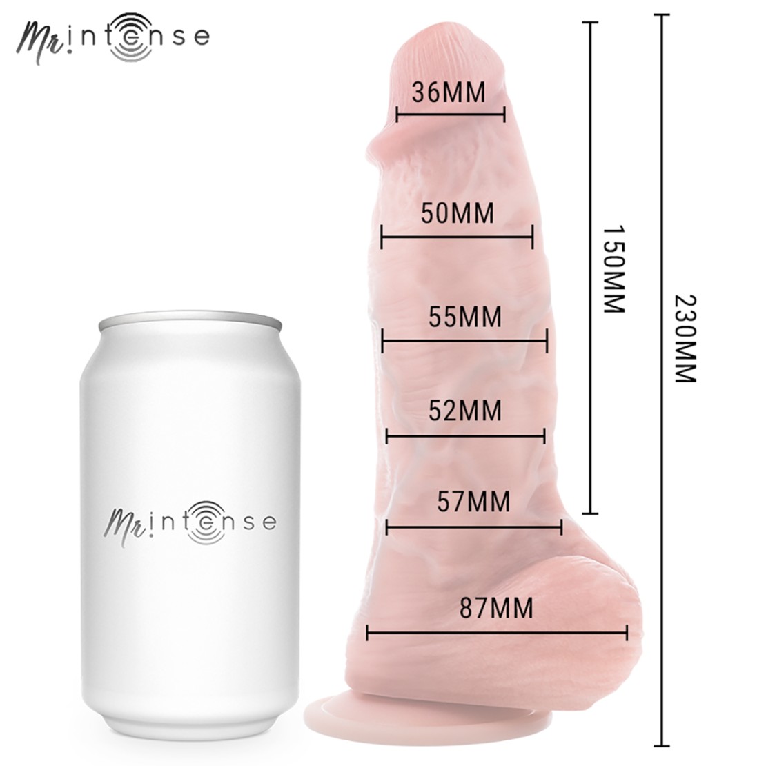 DILDO ULTRA REALISTICO IN SILICONE SPENCER...