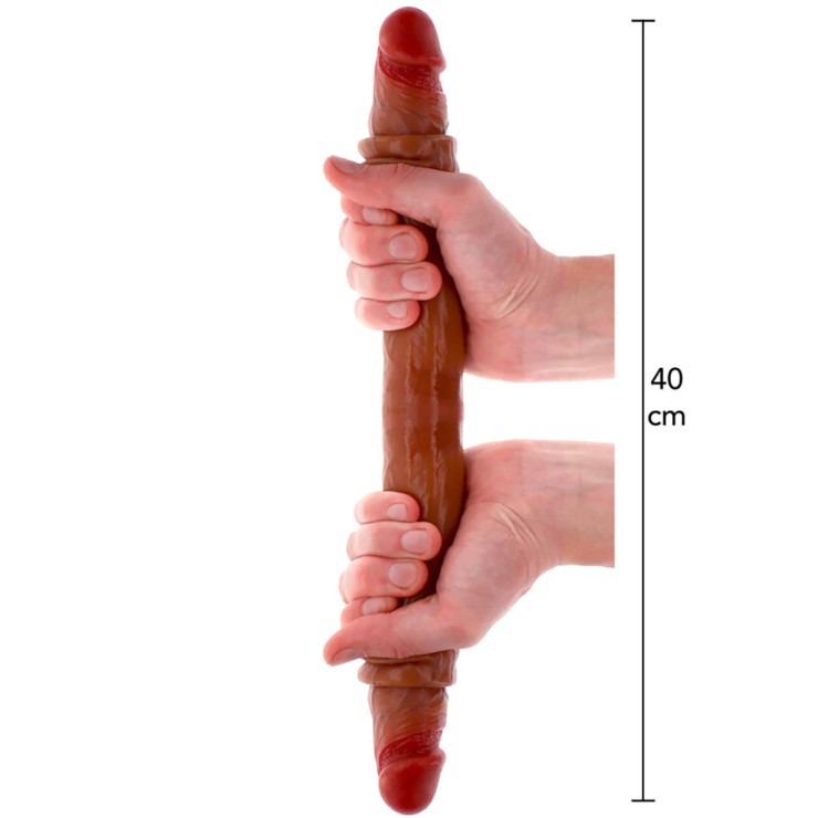 FALLO DOPPIO REALISTICO IN SILICONE CON PELLE SCORREVOLE... 2