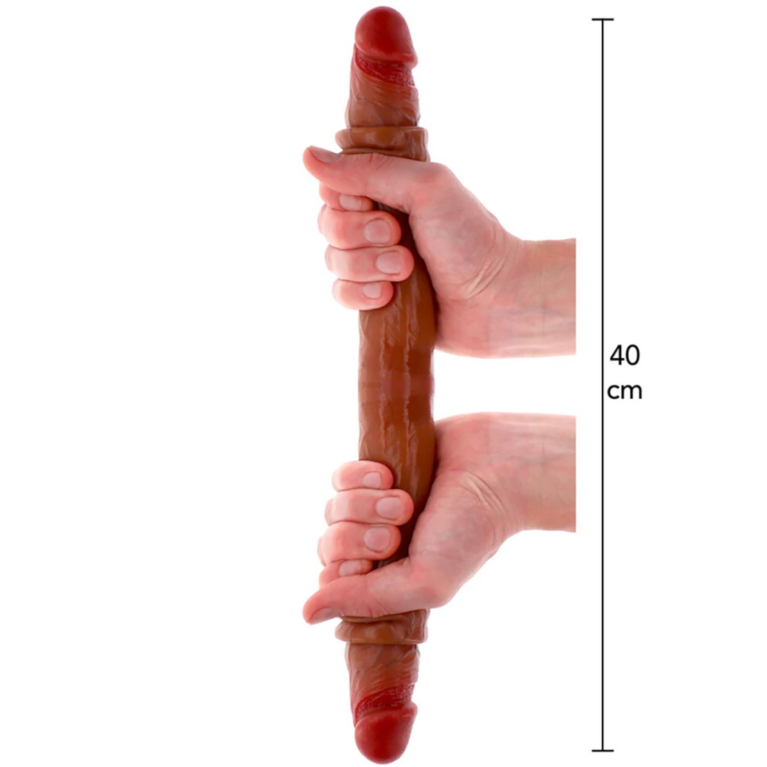 FALLO DOPPIO REALISTICO IN SILICONE CON PELLE...