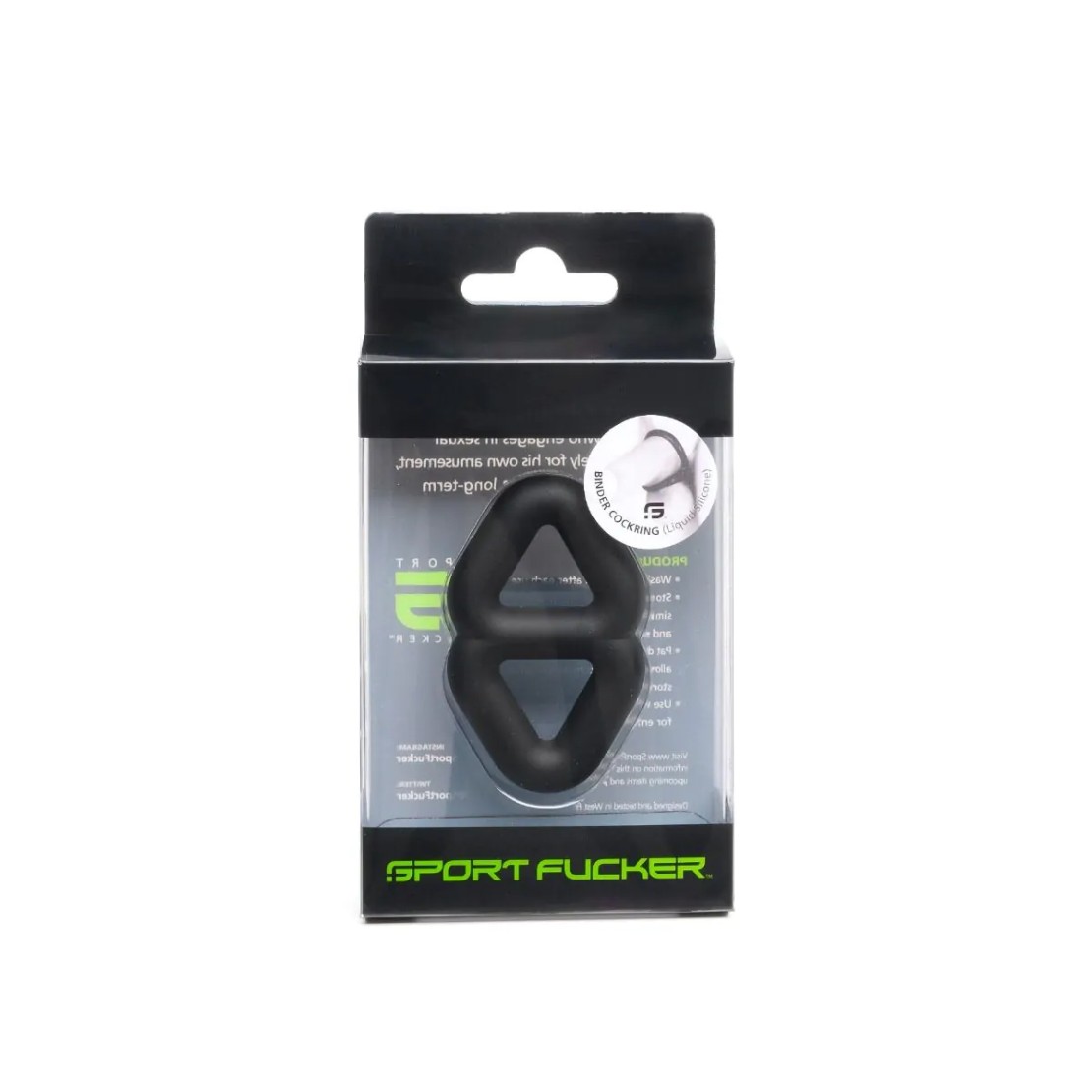 ANELLO DOPPIO IN SILICONE LIQUIDO SPORT FUCKER...