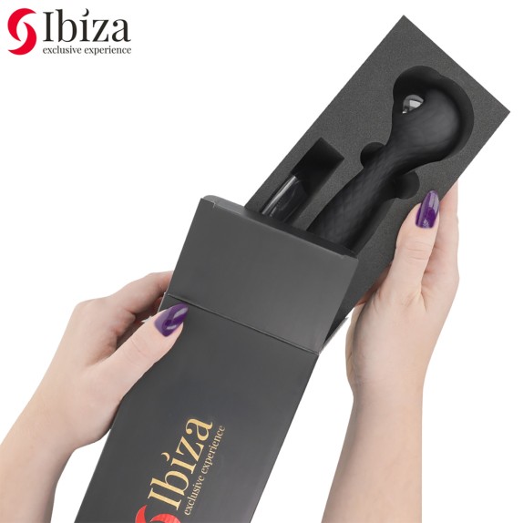 VIBRATORE DOPPIO CON SFERA AL PLASMA CHE SI RISCALDA IBIZA