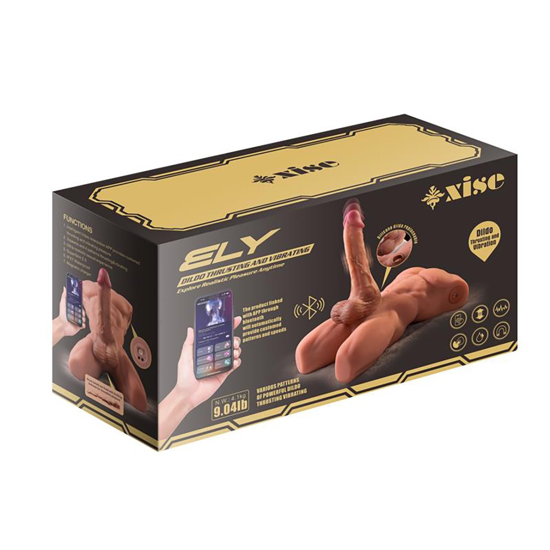 ELY TORSO DI UOMO CON PENE STACCABILE MOVIMENTO...