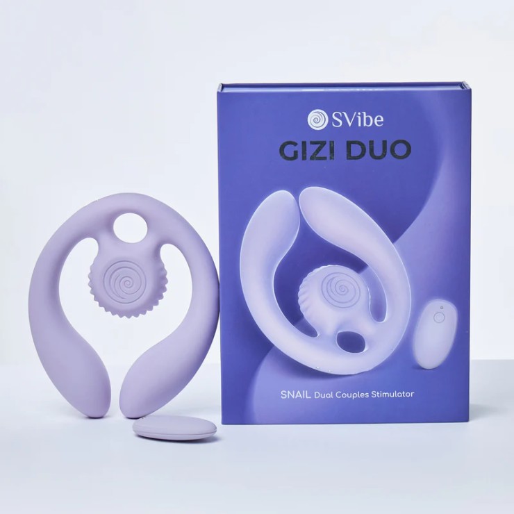 SEX TOY DOPPIO DI COPPIA STRAP-LESS TELECOMANDO LESBICHE...