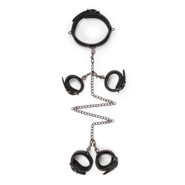 SET 6 PEZZI CON COLLARE MANETTE E CAVIGLIERE CON CATENA... 2
