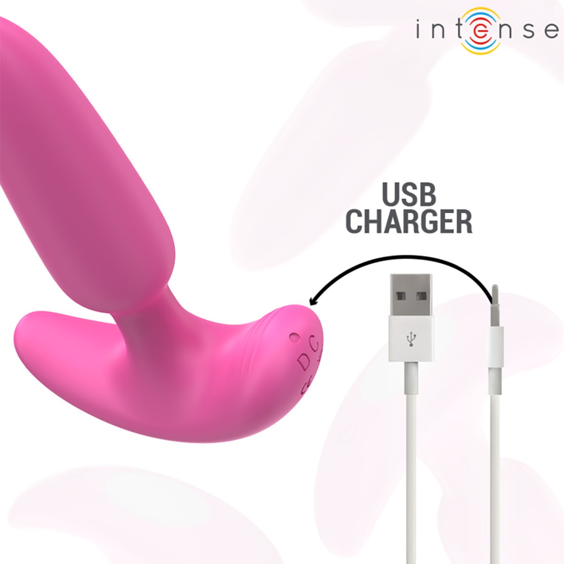 PLUG ANALE PICCOLO ROSA VIBRANTE CON...