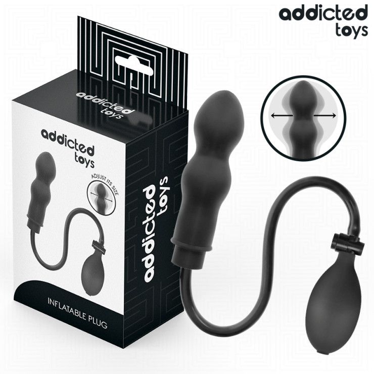 PLUG ANALE GONFIABILE CON FORMA ALLUNGATA ERGONOMICA E... 2