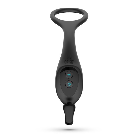 MASSAGGIATORE PROSTATICO WIRELESS CON ANELLO E MOVIMENTO SU E GIÙ