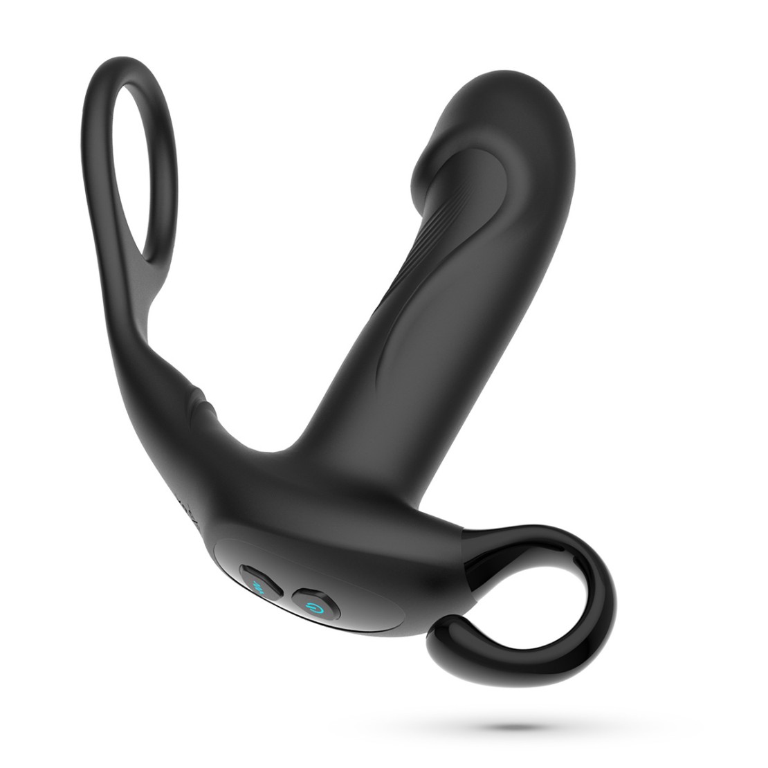MASSAGGIATORE PROSTATICO WIRELESS CON ANELLO E...