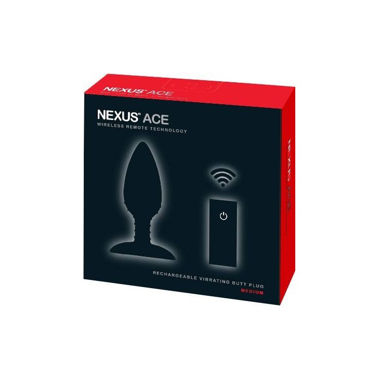 NEXUS ACE TAPPO ANALE CON TELECOMANDO A DISTANZA  