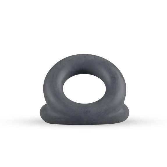 ANELLO TRIPLO IN SILICONE NERO MORBIDO PER MIGLIORI EREZIONI