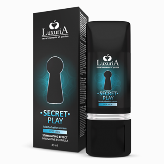 LUBRIFICANTE INTIMO MASCHILE A BASE D'ACQUA SECRET PLAY