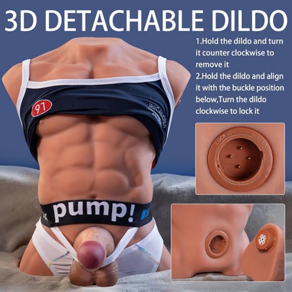 FITTER TORSO DI UOMO CON FALLO SU E GIÙ E VIBRAZIONE CON APP