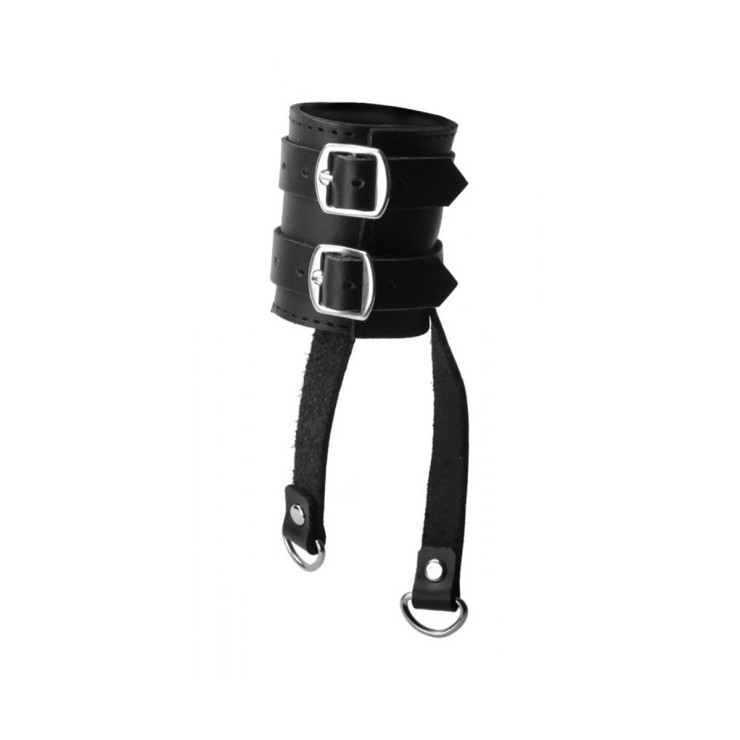 SCHIACCIA TESTICOLI IN PELLE SEX TOY STRECHBALL