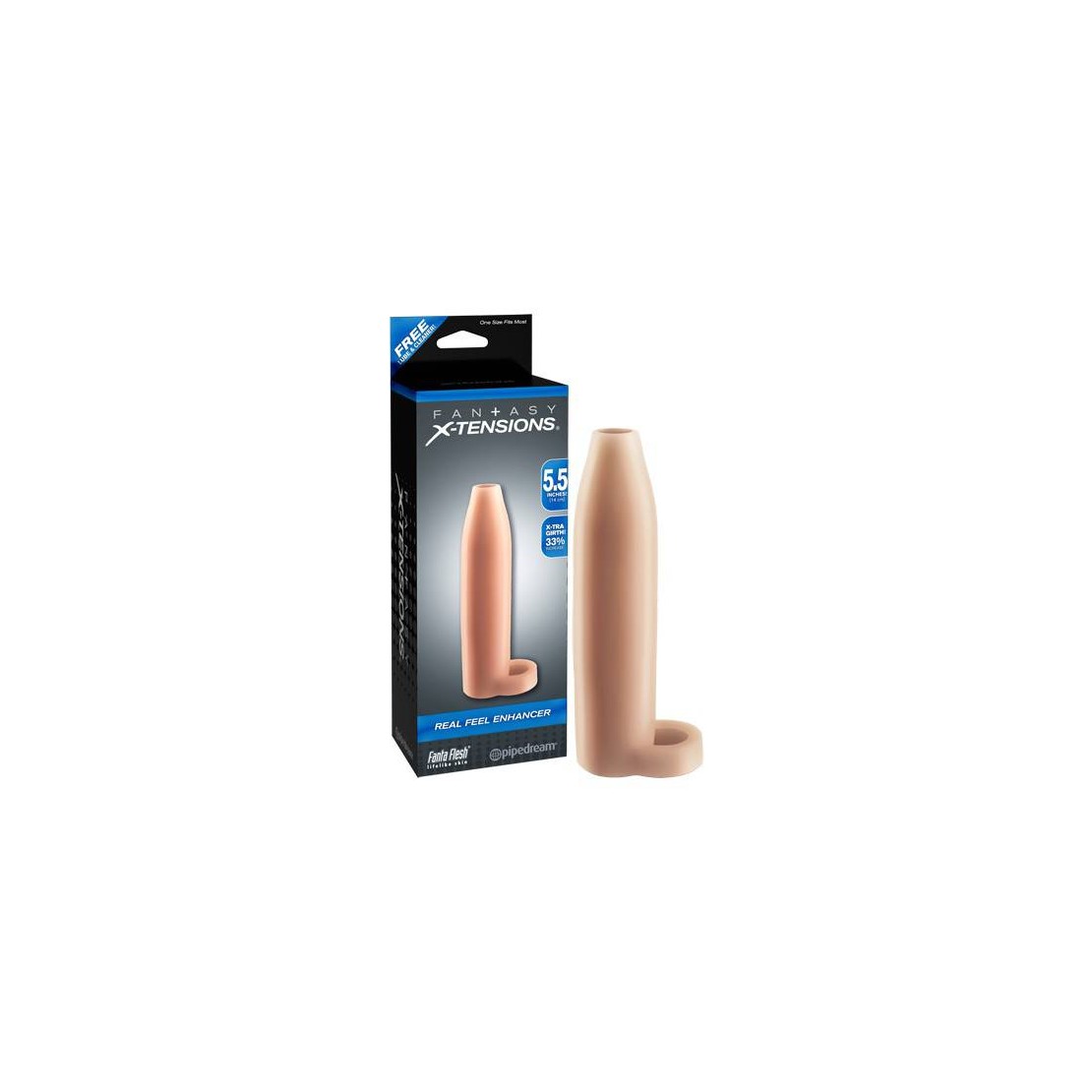 GUAINA MORBIDA REALISTICA X-TENSIONS CARNE     