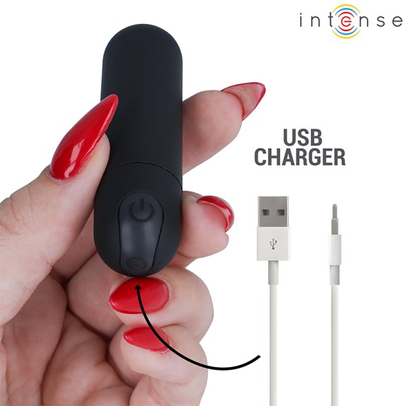 MINI BULLET VIBRANTE STIMOLATORE DI CLITORIDE USB KAREN